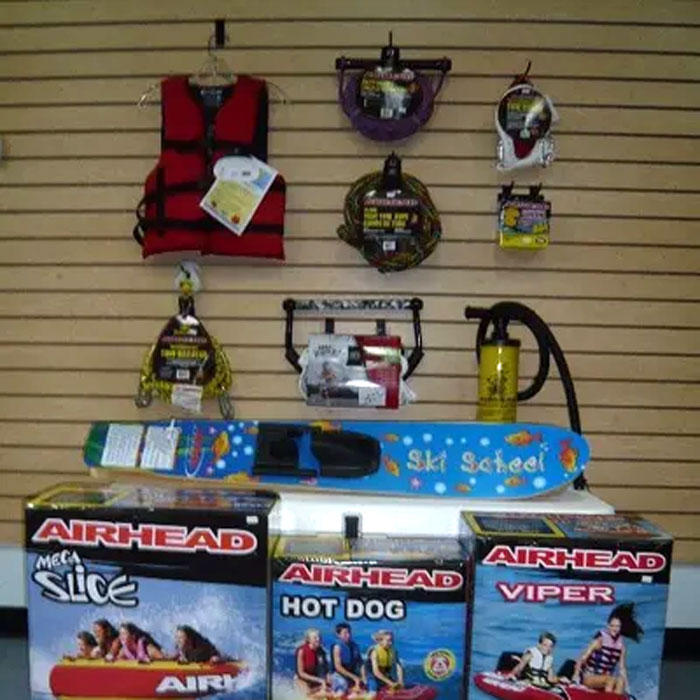 boating supply display